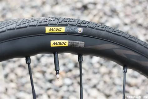 Black mavic tire
